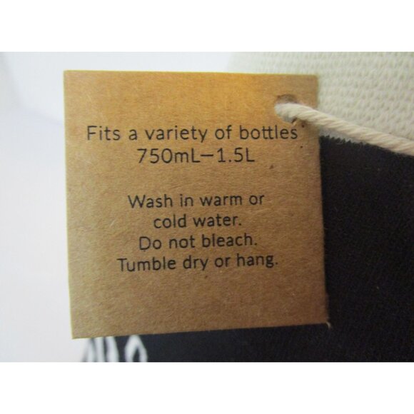 Of Course Size Matters Bottle Sock By Primitives By Kathy Fits 750mL-1.5L Wine B - Picture 3 of 3